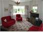 Red lounge room