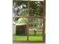 Fr Kitchen window - "Louey" over the fence!