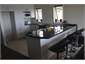 Modern fully equipped kitchen with sea views