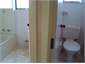 Bathroom and separate toilet