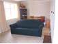 Double sofa bed in lounge