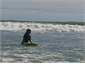 Kate on boogie board