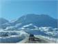 On mountain road to Turoa 