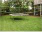 Lawn with tramp