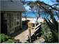View from deck to Gooseberry Flat Beach