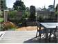 Front deck with outdoor furniture