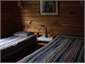 Twin beds in the second bedroom