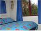 Comfortable Double bed off bunk room