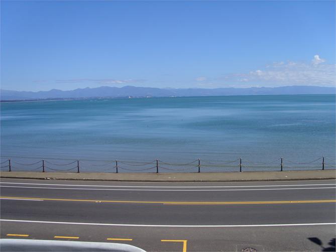 view from front deck