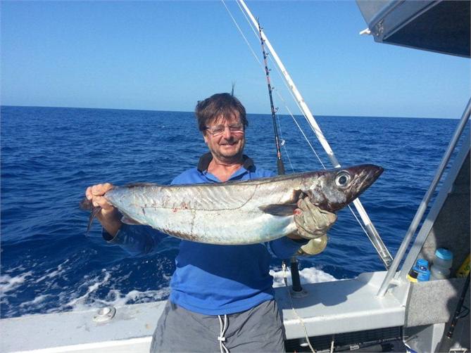 Gemfish in 150m off Tapu