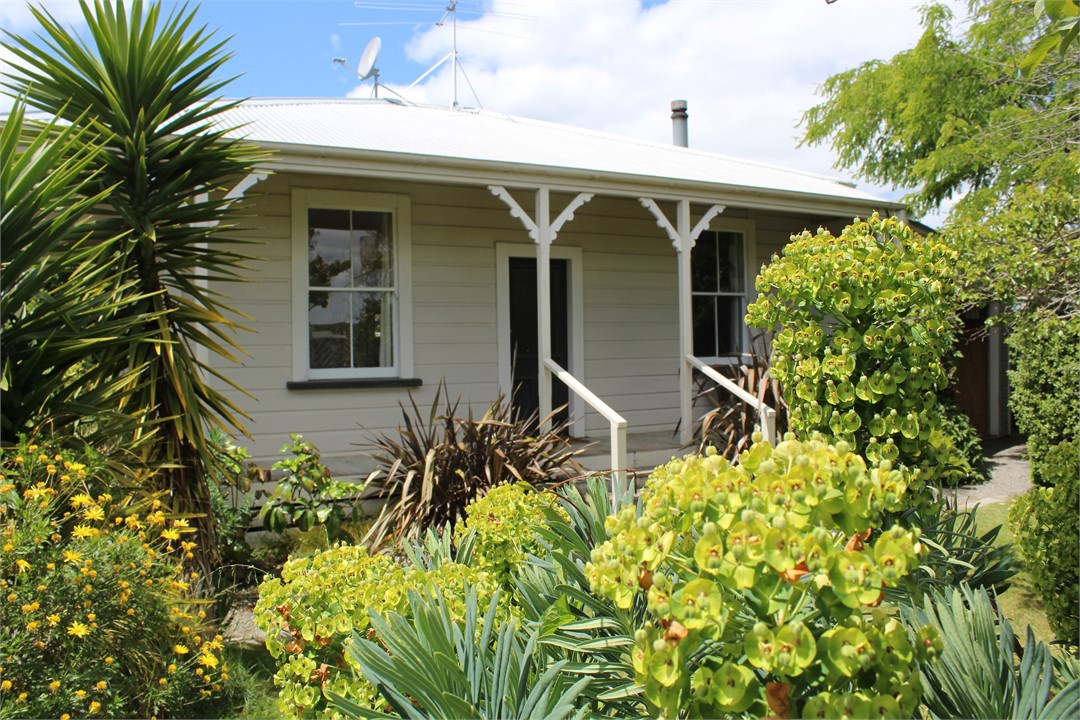 View of the house from the garden