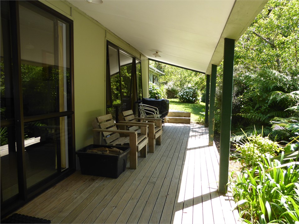 Outside Deck at Fern and Fossil