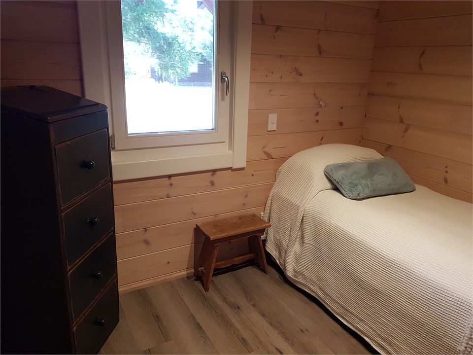 Trundler bed can convert to 2 singles or 1 Super K