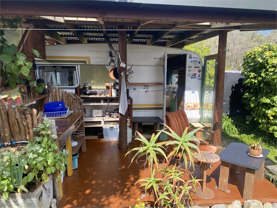 caravan which can sleep 4 more people.