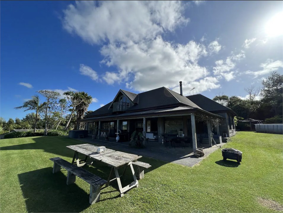 Outdoor looking to house