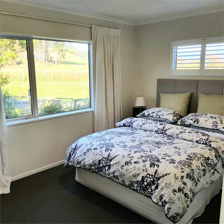 Master Bedroom - rural backdrop
