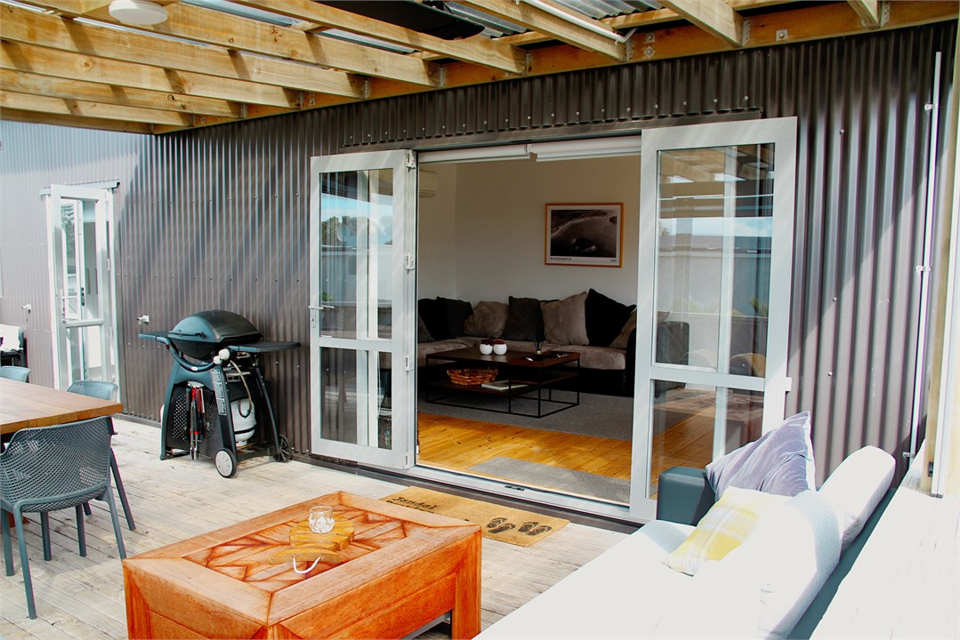 Deck looking into lounge