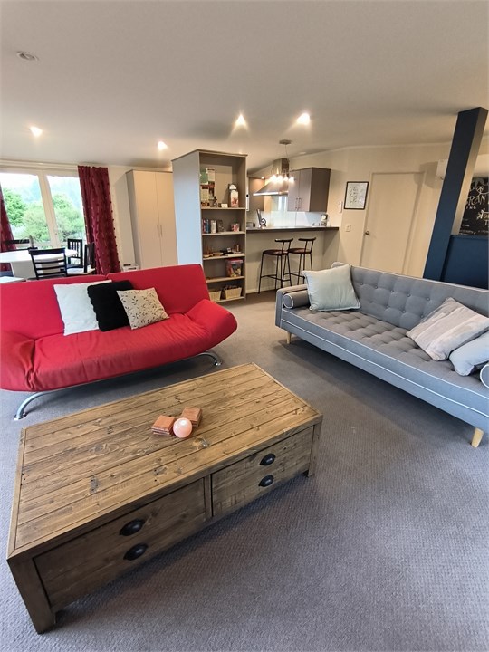 Comfortable and Spacious Living Area with Fully Eq