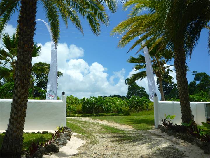 Entrance to property