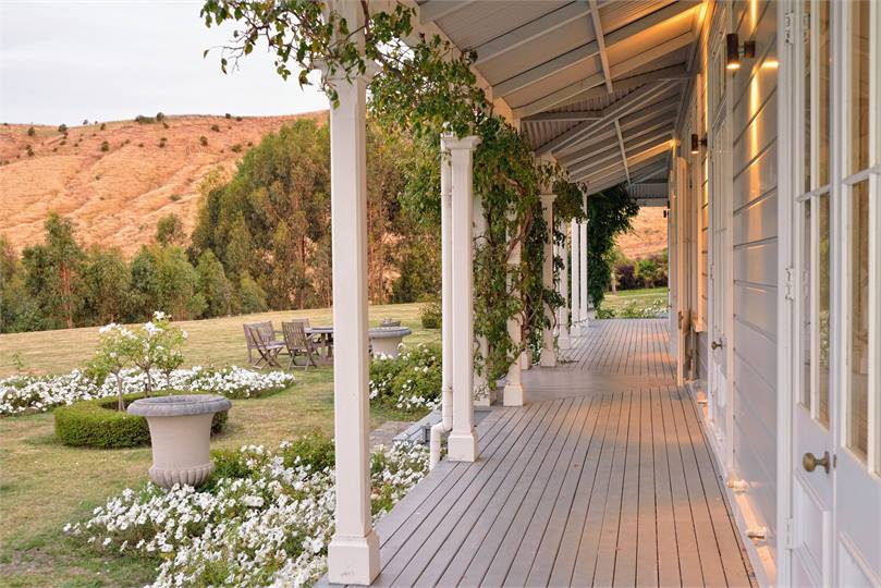 Elevated views from the verandah of the surroundin