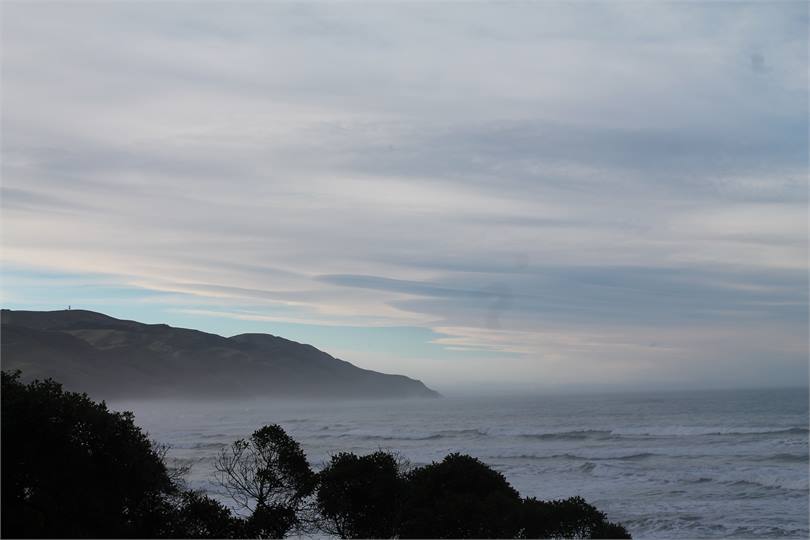 Gore Bay- looking north at dusk 