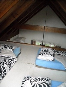 Loft room above family room