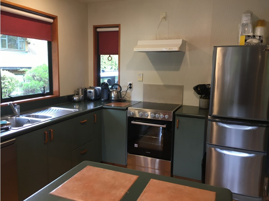 From lounge toward kitchen