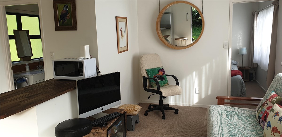 Living area looking in