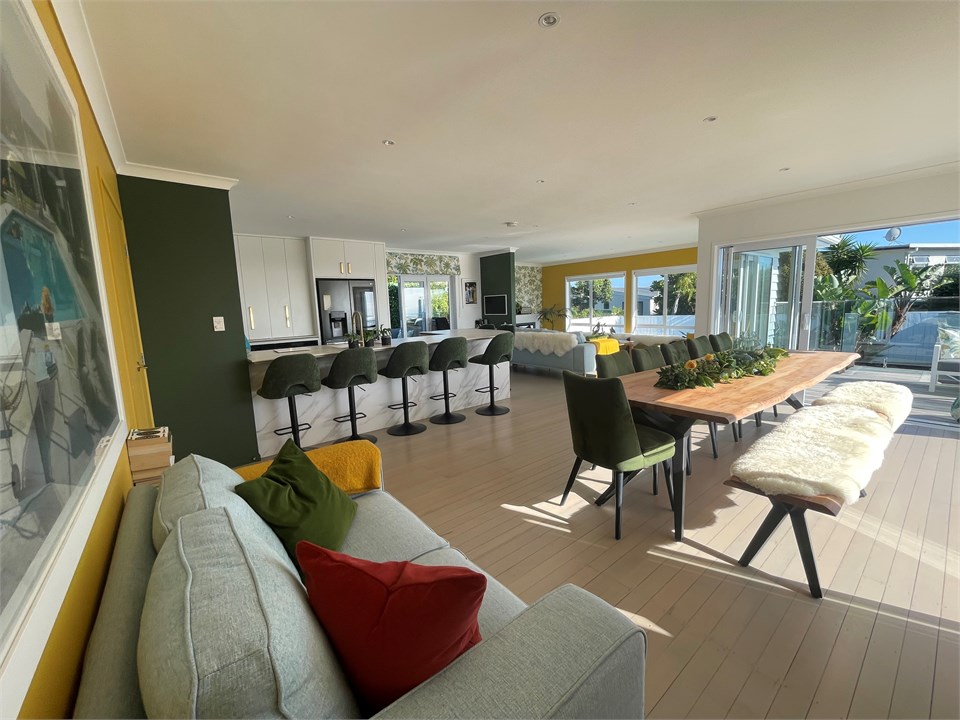 Main open plan living areas