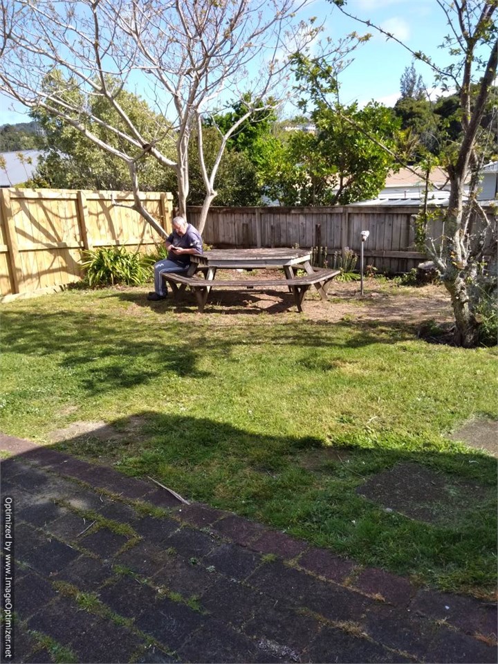 Back Yard outdoor Area