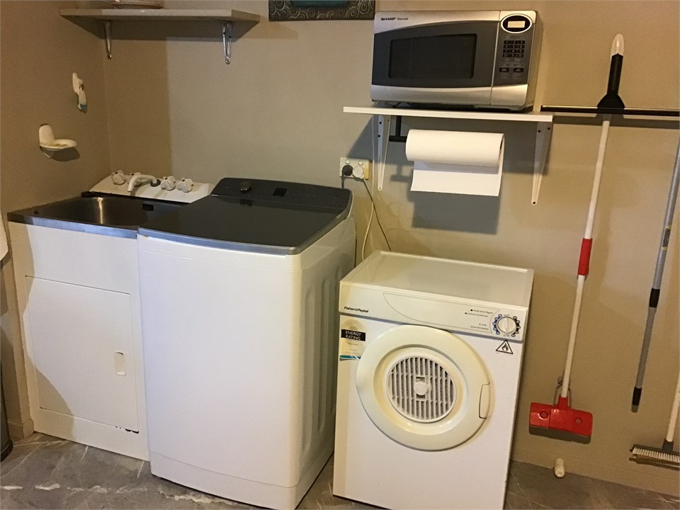 Laundry area