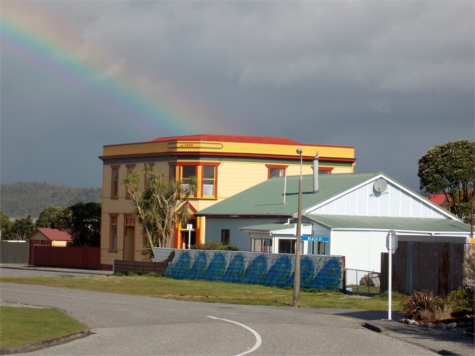View of house from beach.