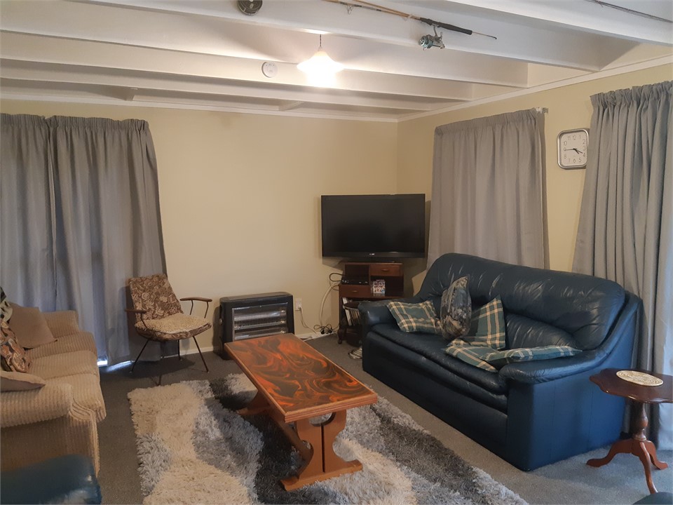 Cosy warm lounge in Winter