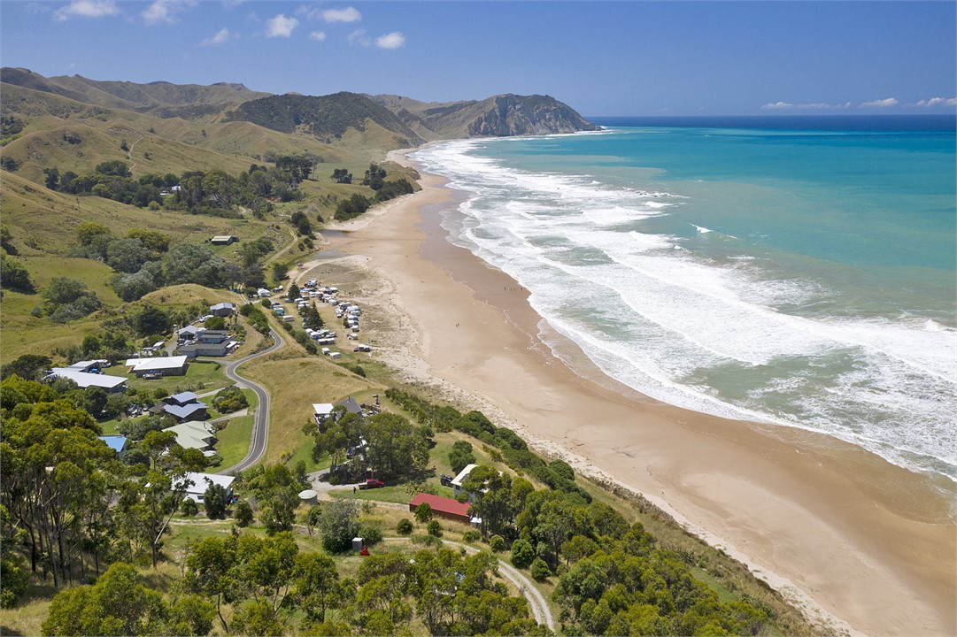 The beachside community called Loisel's at Waihau