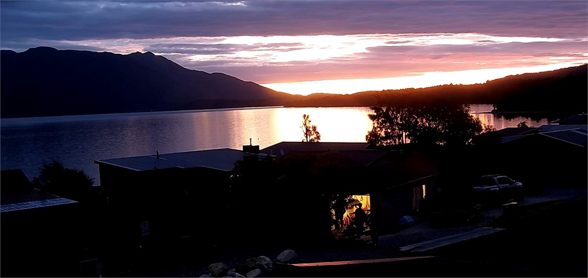 Stunning views from deck