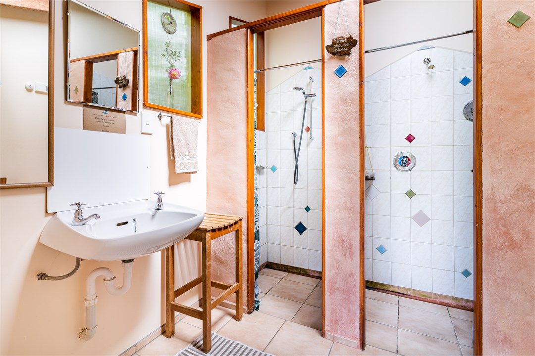 2 Outdoor Bathrooms for 4 cabins