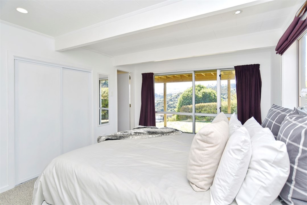 Bedroom 1 has a King sized bed