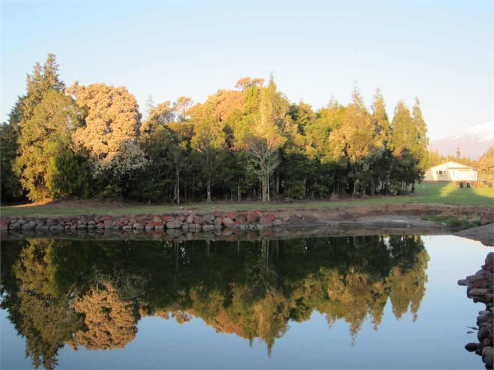 Lake under reconstruction