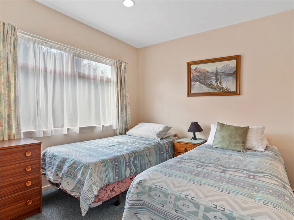 Bedroom 1 - two singles