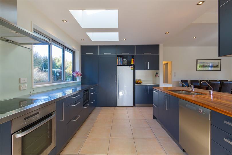 Kitchen with underfloor heating