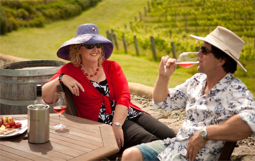 Adele and Roger.20 min cycle. Gravity Winery