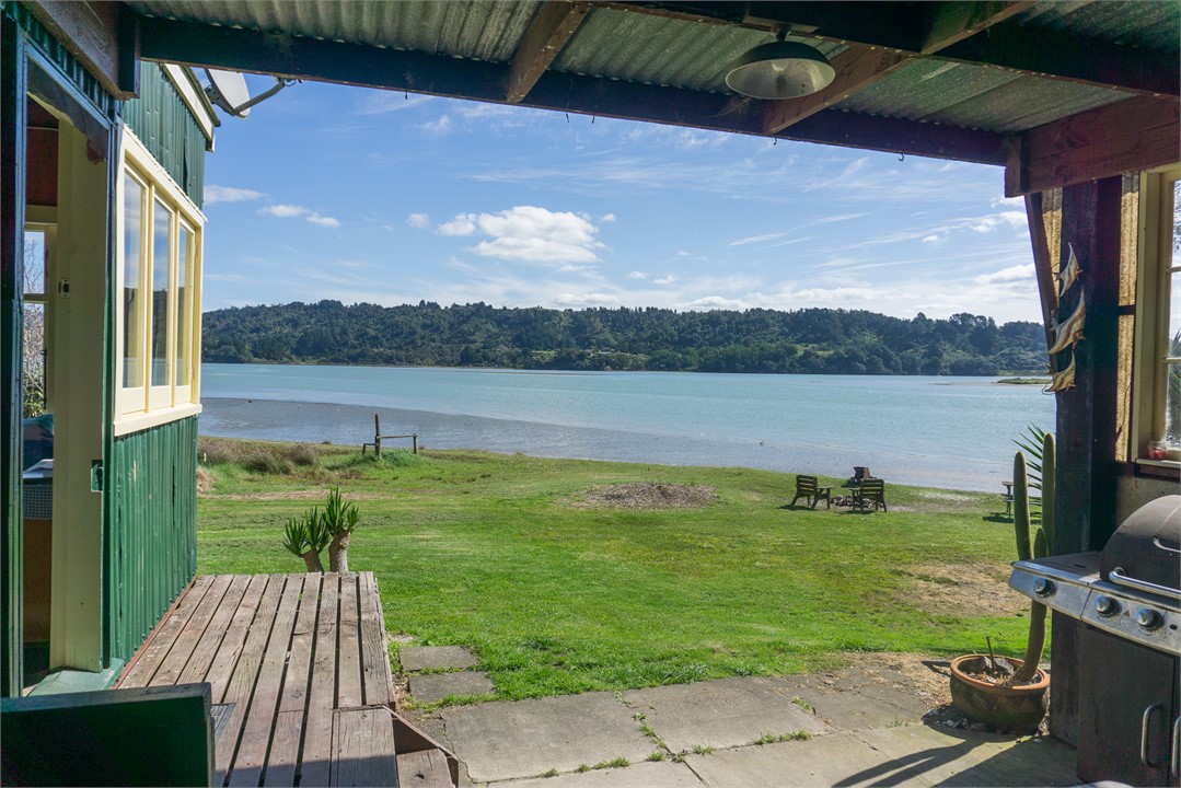 Sheltered carport area