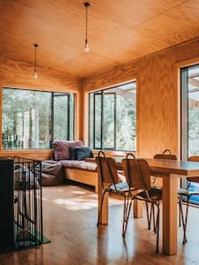 Open plan kitchen/living/dining