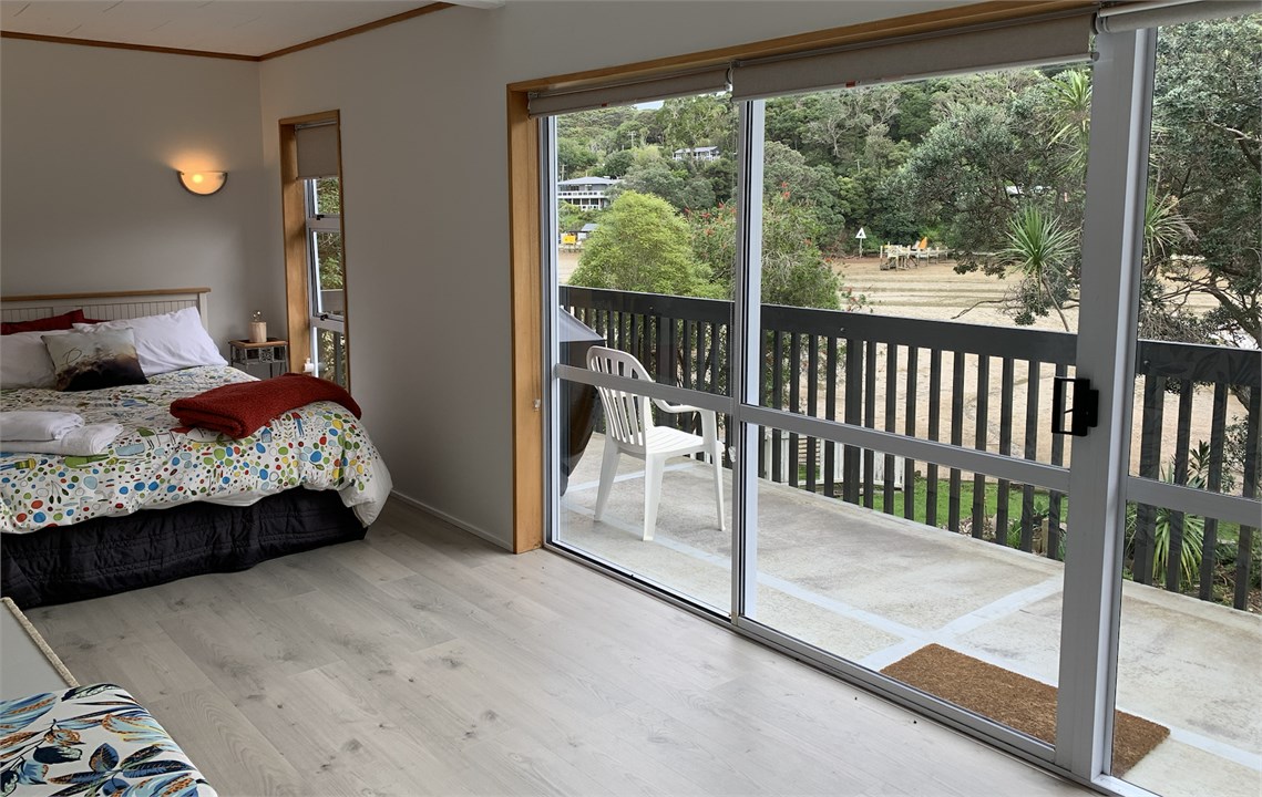 Open plan views to cove