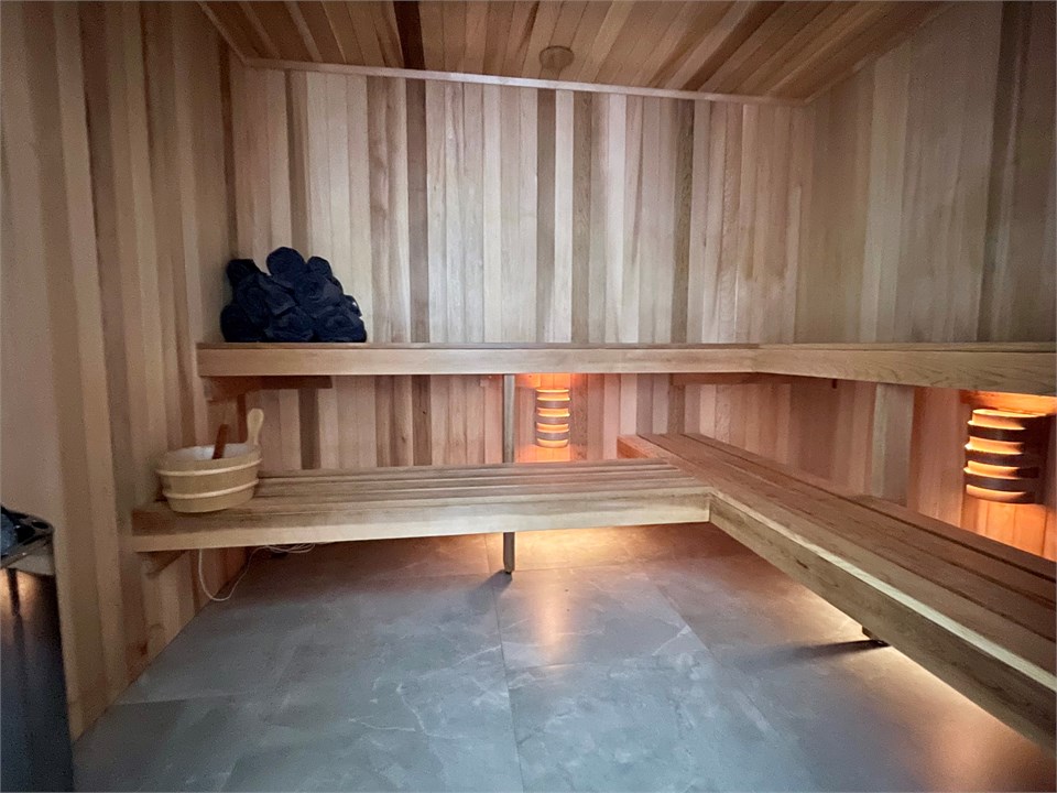 Swedish Sauna downstairs