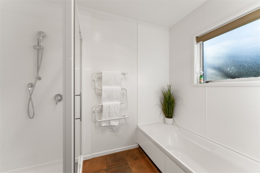 Bathroom with shower & bath