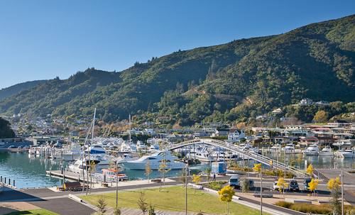 Marina day time shot