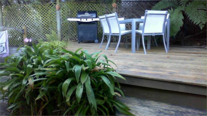 Enjoy BBQ's on the afternoon deck