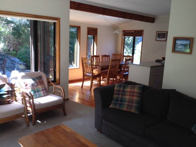 Dining area from the lounge