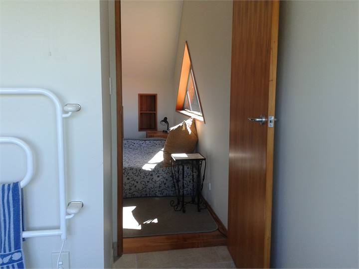 From bathroom to sleeping area